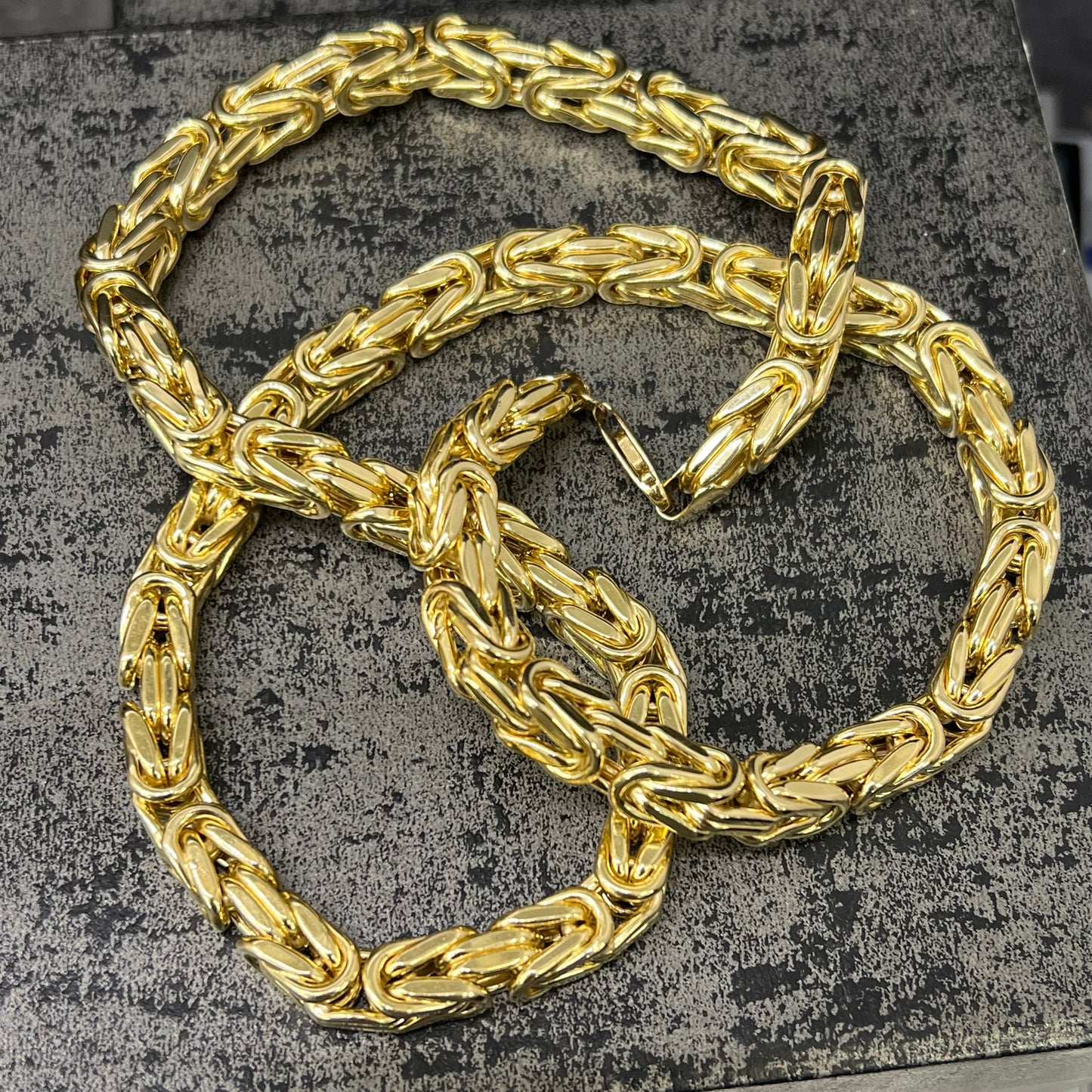 14 karaat gouden koningsketting heren