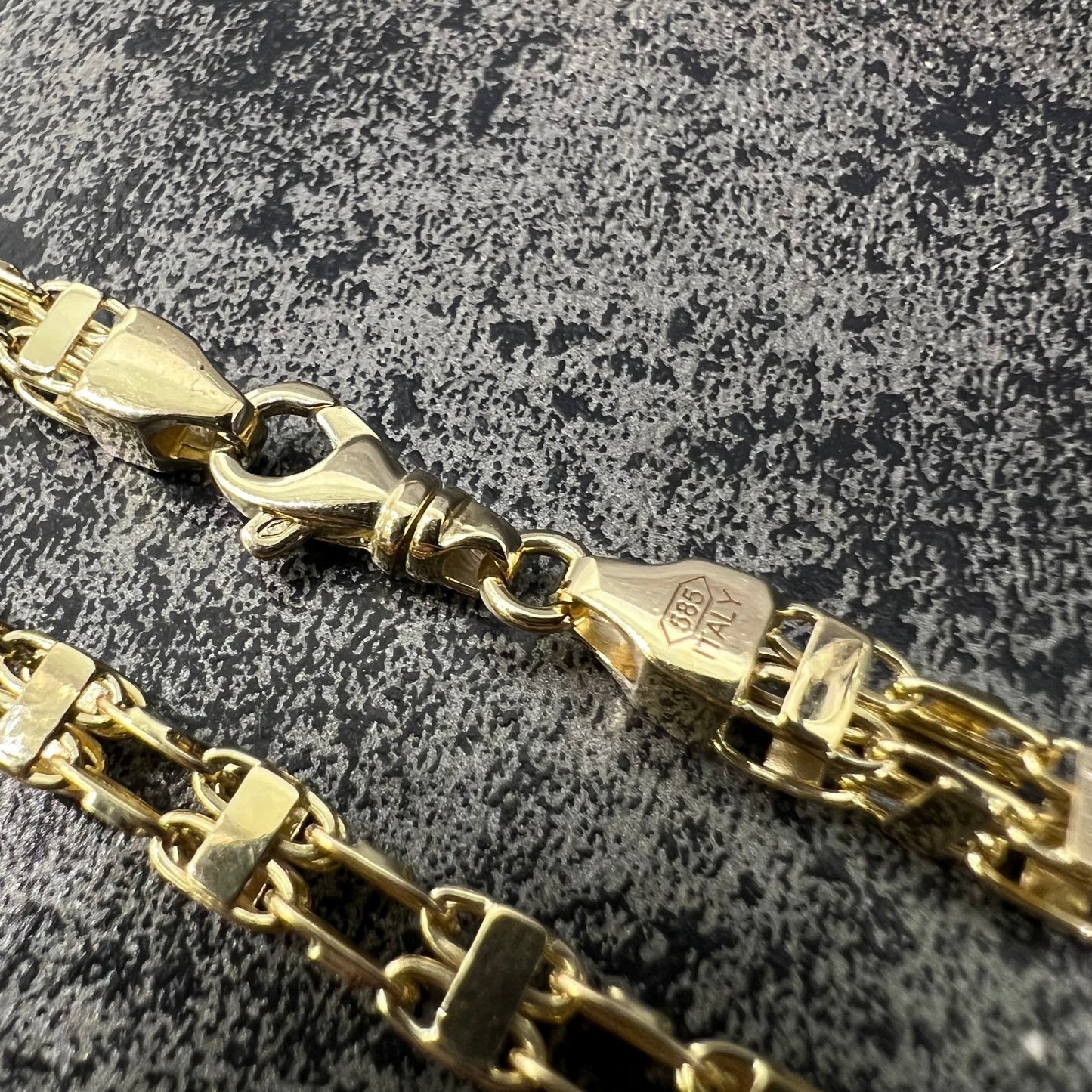 14 karaat gouden ketting magnum schakel