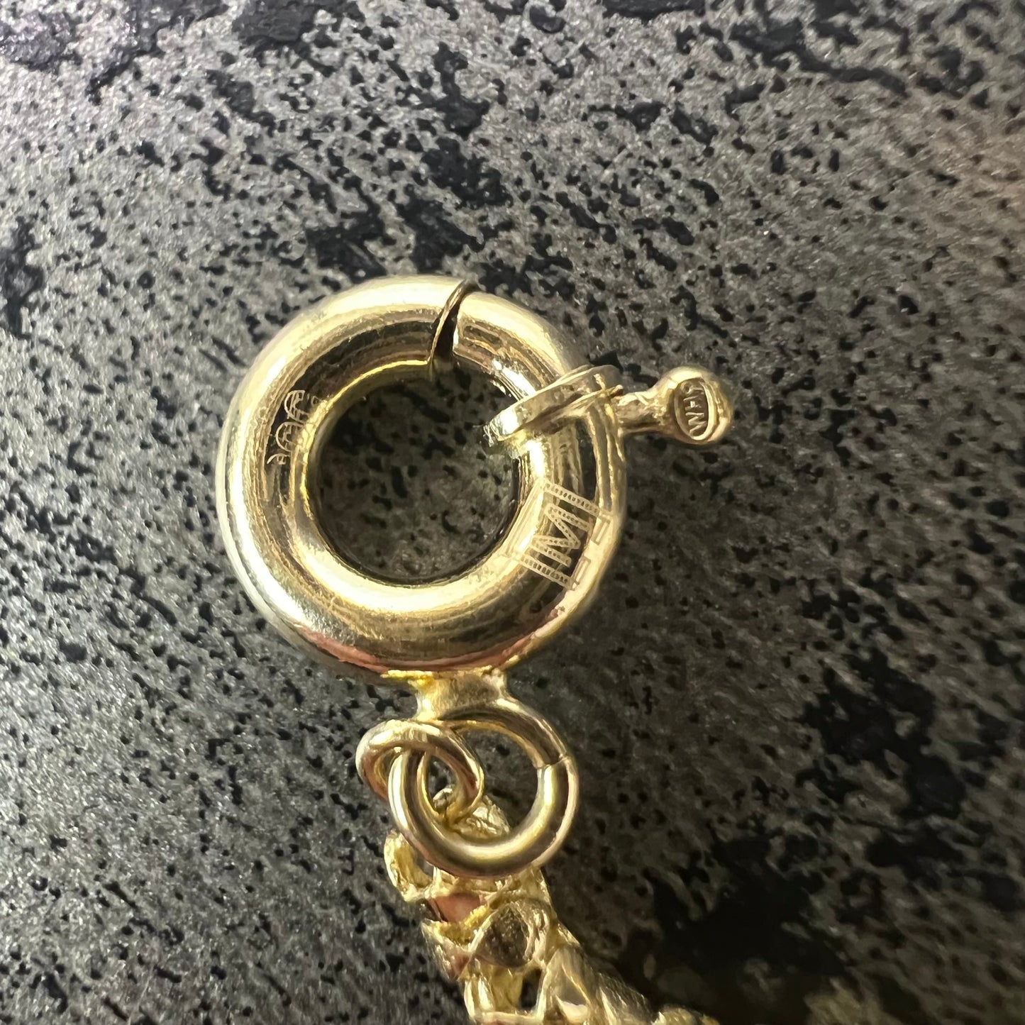 14 karaat gouden armband prachtig model 20 cm