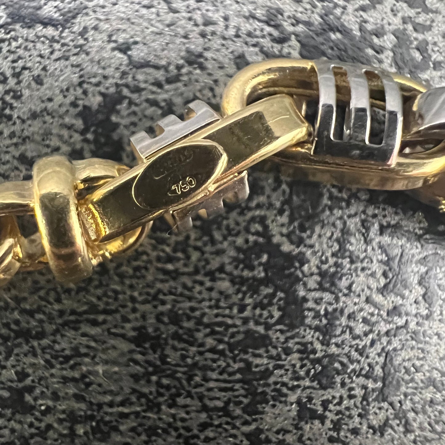 18 karaats gouden heren armband