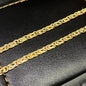 14 karaat gouden ketting valkenoog schakel