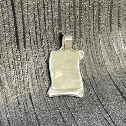 Prachtige zilveren hanger