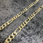 14 karaats gouden figaro schakel ketting prachtig model 5,76 mm 60 cm