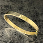 14 karaat gouden slavenarmband