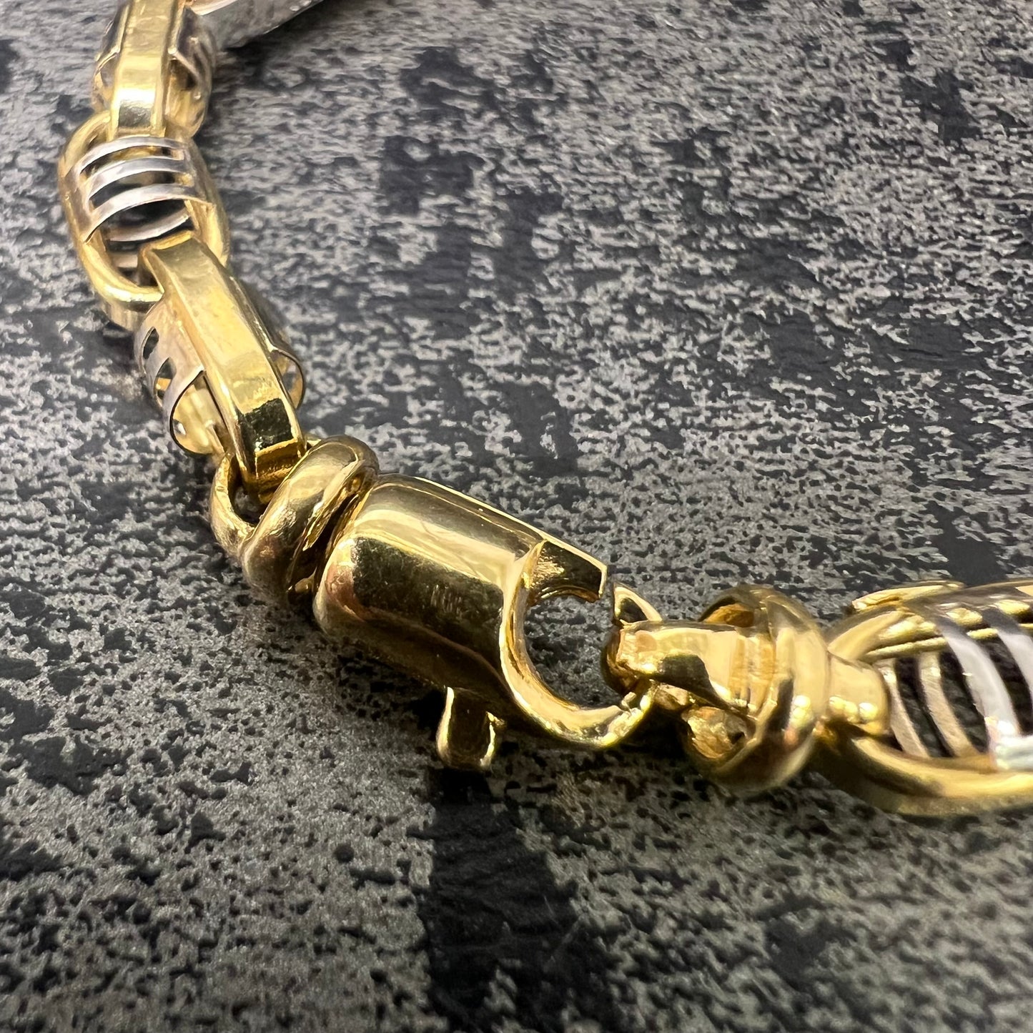 18 karaats gouden heren armband