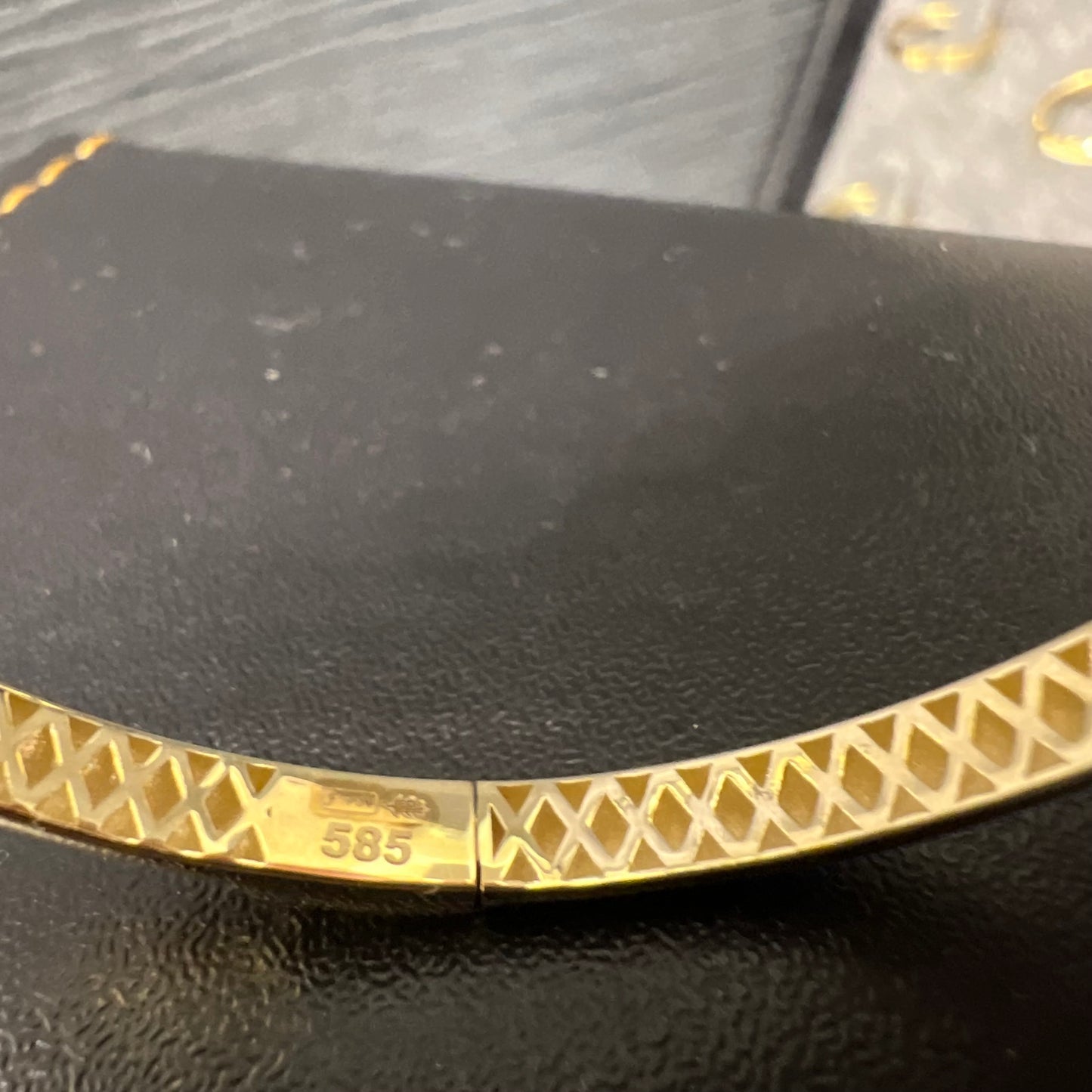 14 karaat gouden slavenarmband