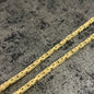 14 karaats gouden koningsketting 3,6 mm 60 cm