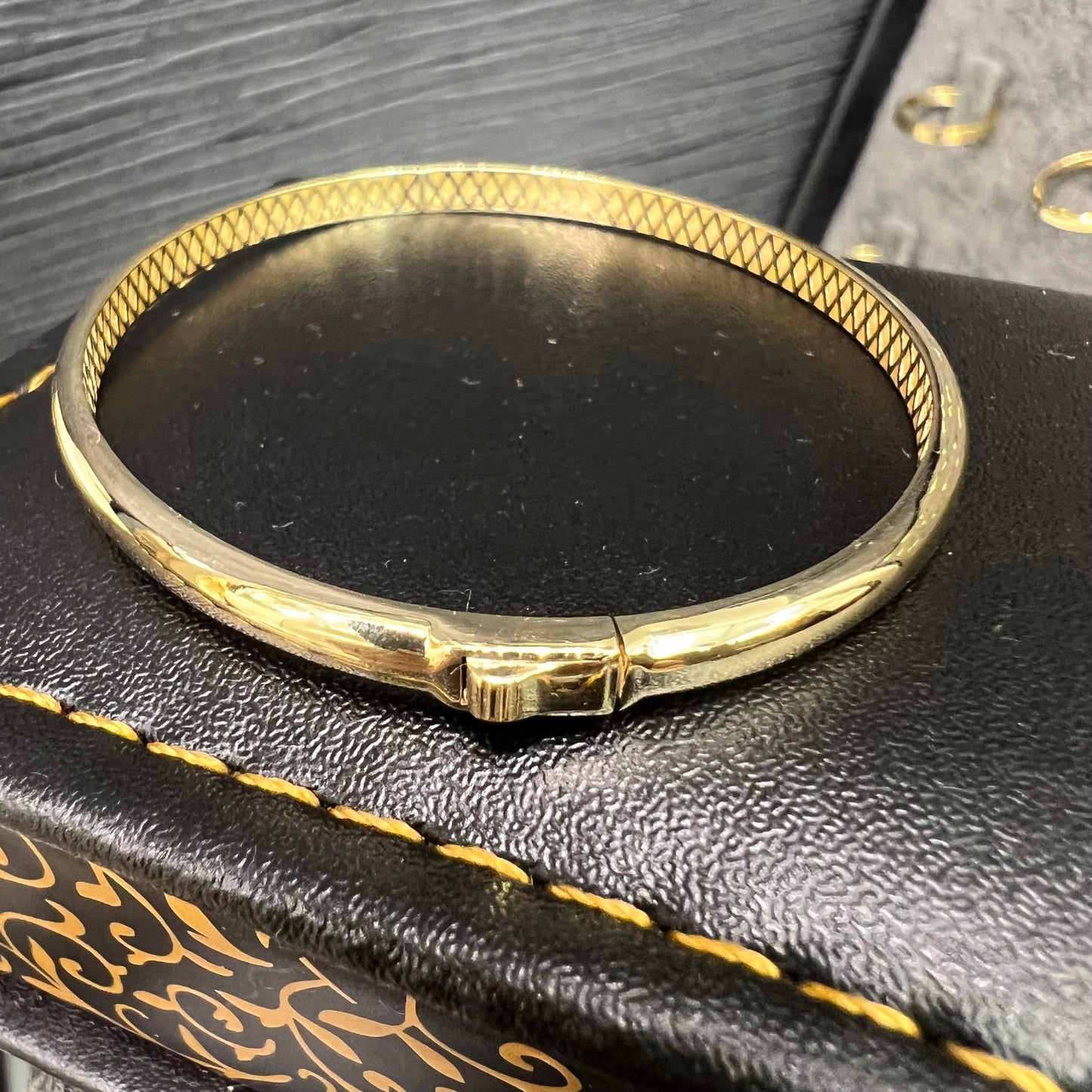14 karaat gouden slavenarmband
