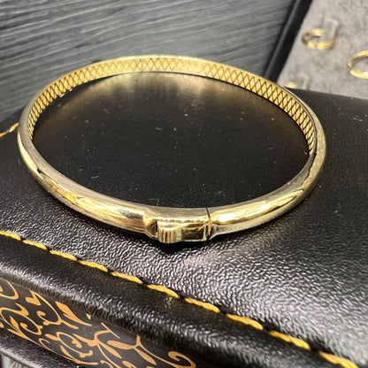 14 karaat gouden slavenarmband