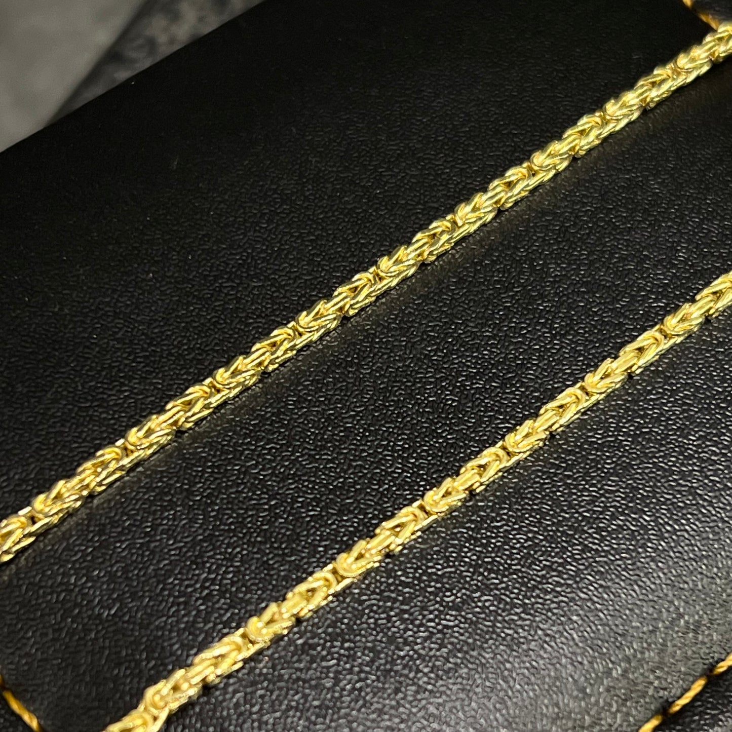 14 karaat gouden koningsketting prachtig schakel