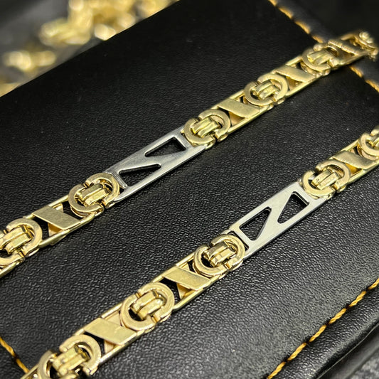 14 karaat gouden ketting Valentino schakel