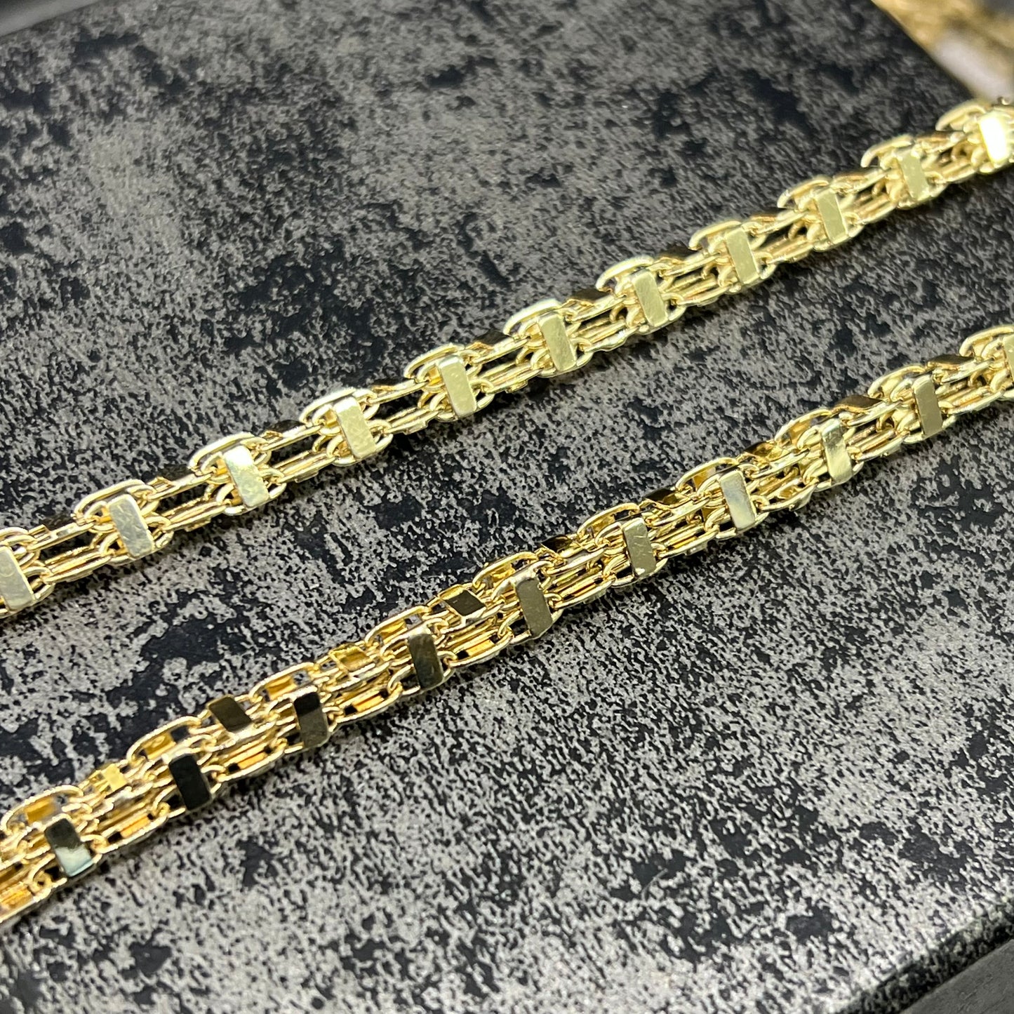 14 karaat gouden ketting magnum schakel