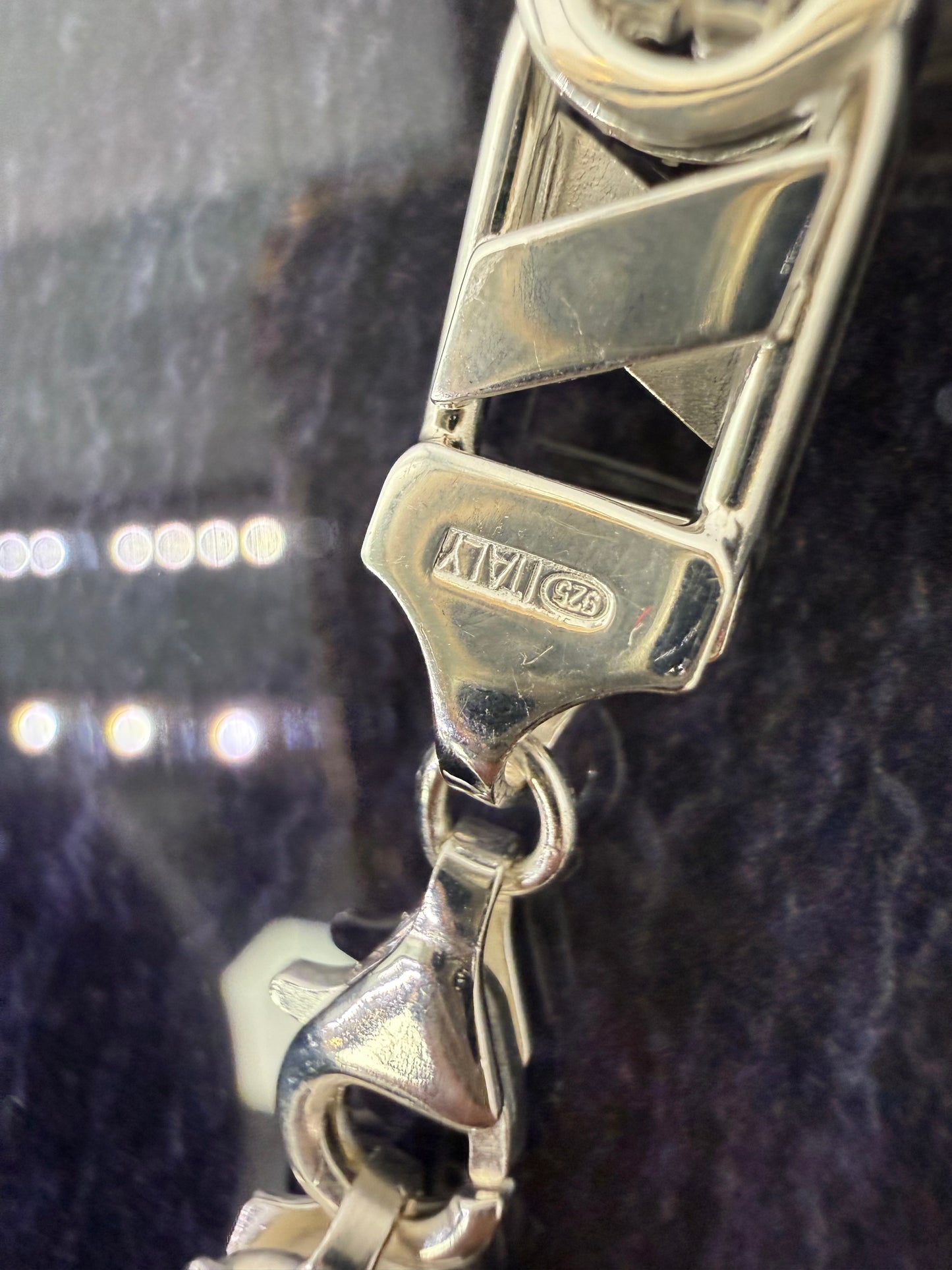 925 zilveren Valentino ketting met Sinti hanger