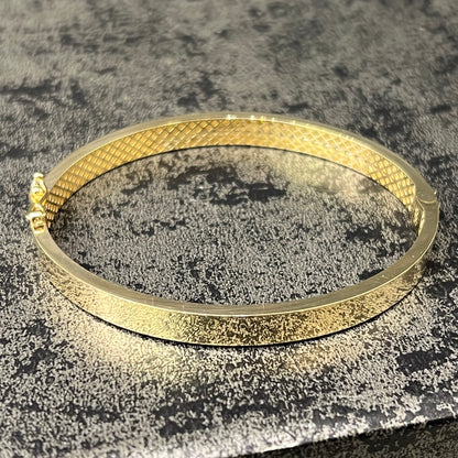 14 karaat gouden slavenarmband