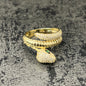 Gouden ring slang model 14 karaat