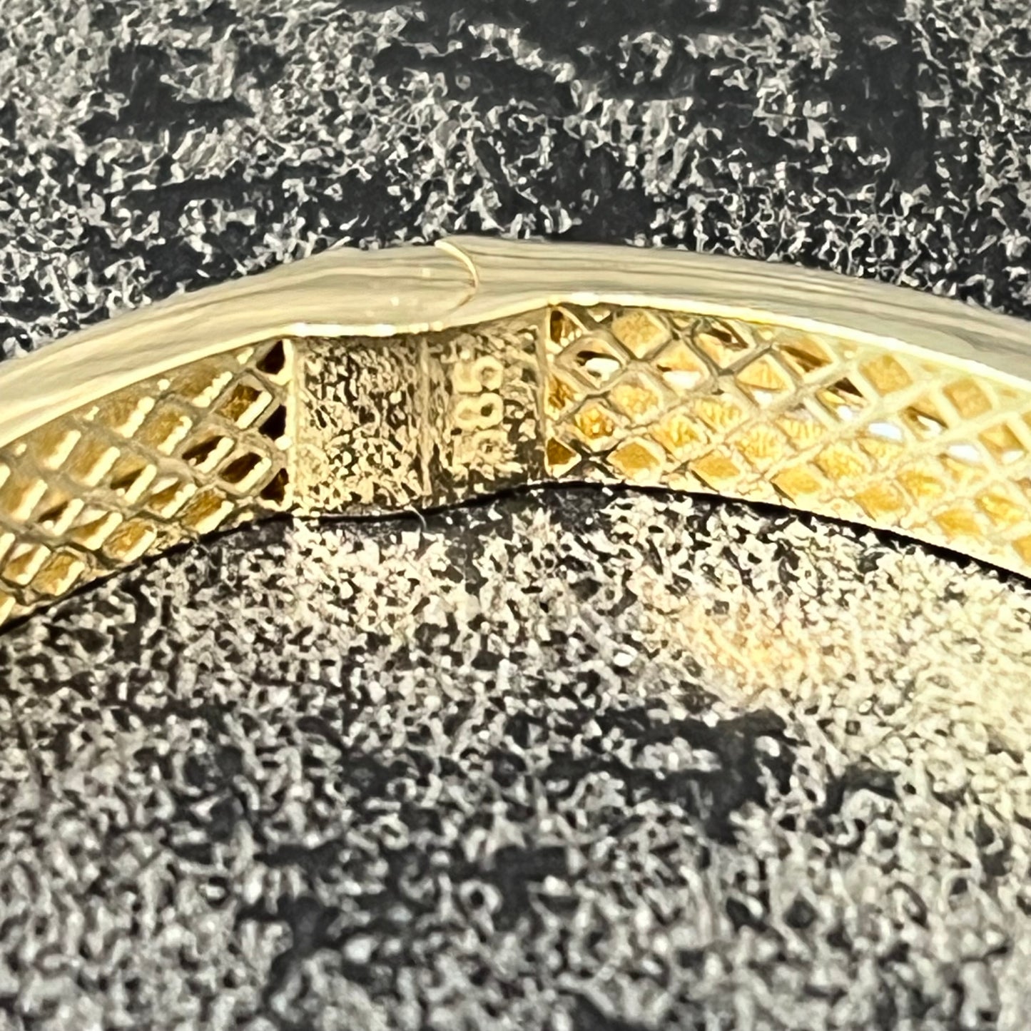 14 karaat gouden slavenarmband