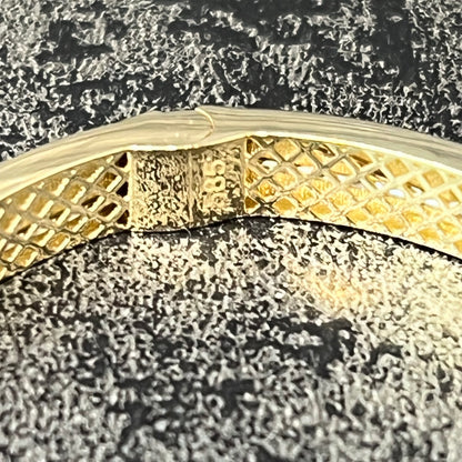 14 karaat gouden slavenarmband