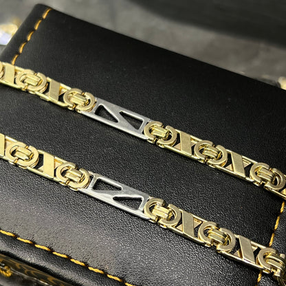 14 karaat gouden ketting Valentino schakel