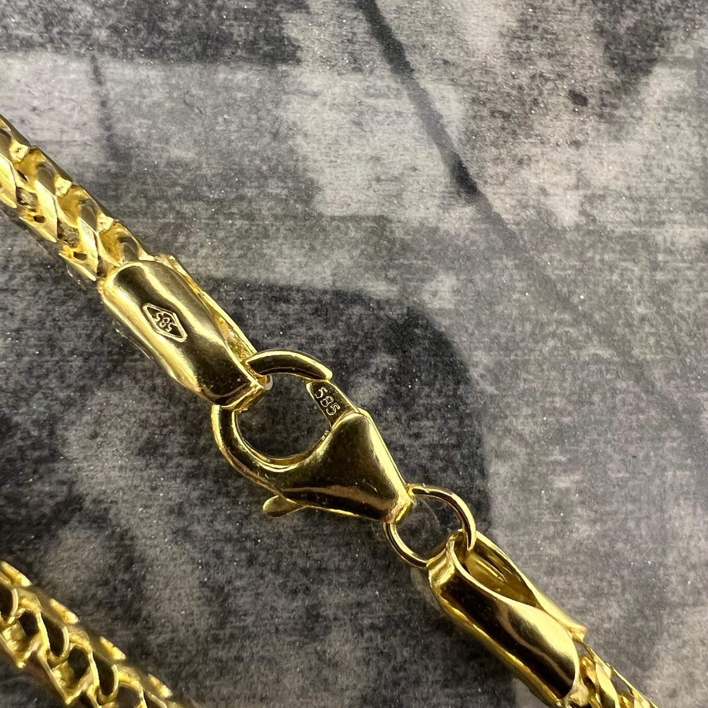 14 karaat gouden ketting