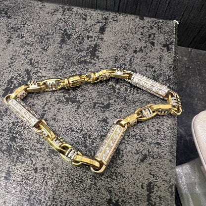 18 karaats gouden heren armband
