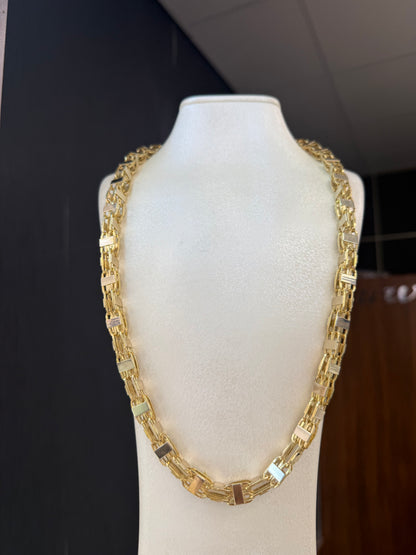 Prachtige 18 karaats gouden Magnum ketting refurbushed
