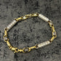 18 karaats gouden heren armband