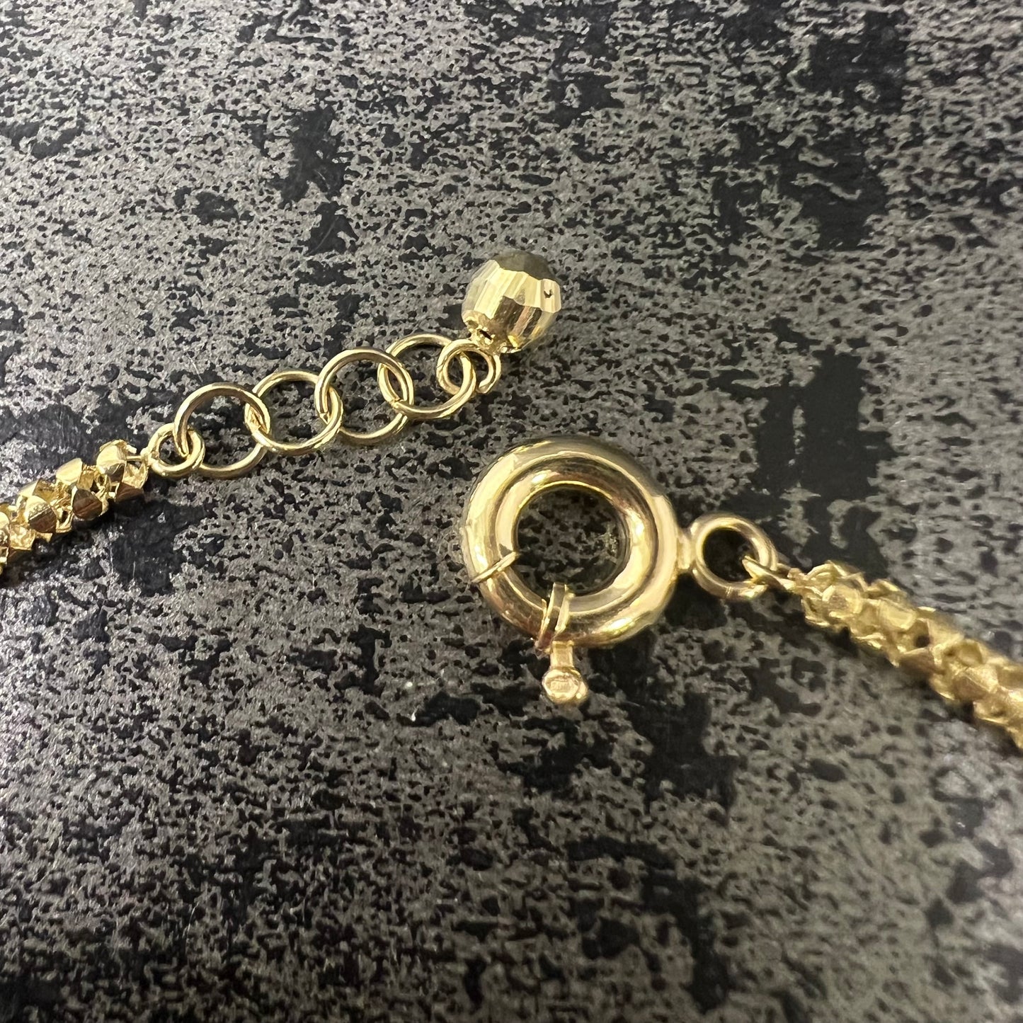 14 karaat gouden armband prachtig model 20 cm