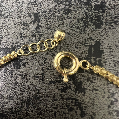 14 karaat gouden armband prachtig model 20 cm