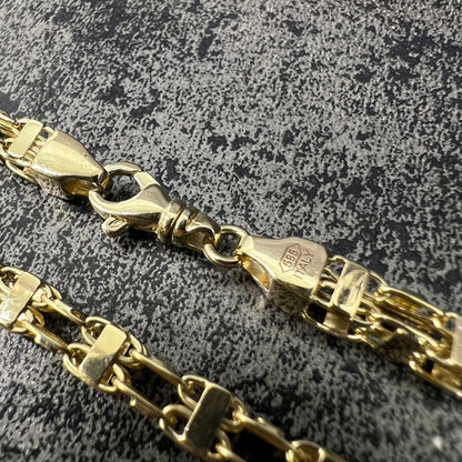 14 karaat gouden ketting magnum schakel