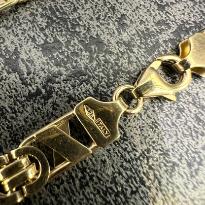 14 karaat gouden ketting Valentino schakel
