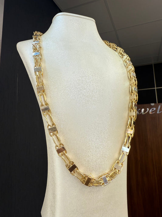 Prachtige 18 karaats gouden Magnum ketting, refurbished