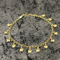 14 karaats gouden armband prachtig hart model 19 cm