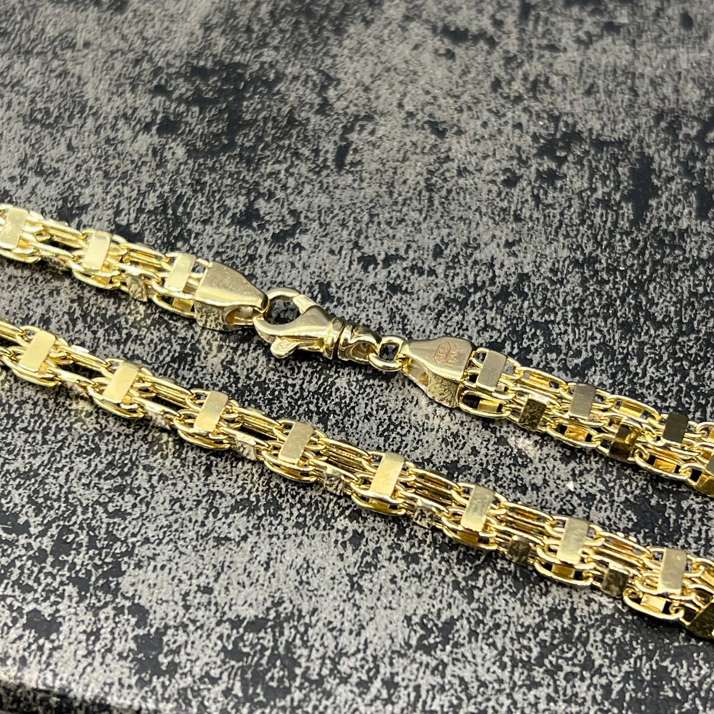 14 karaat gouden ketting magnum schakel