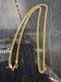 Prachtige 14 karaats gouden CUBAN ketting 50 cm 3.4 mm