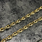 14 karaat gouden ketting prachtig schakel