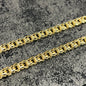 14 karaat gouden ketting massief schakel