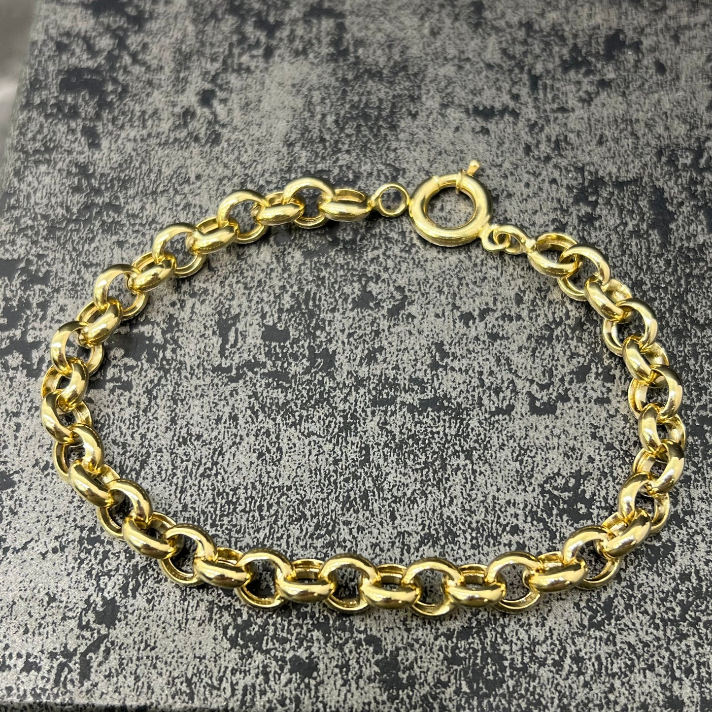 14 karaat gouden armband jasseron schakel