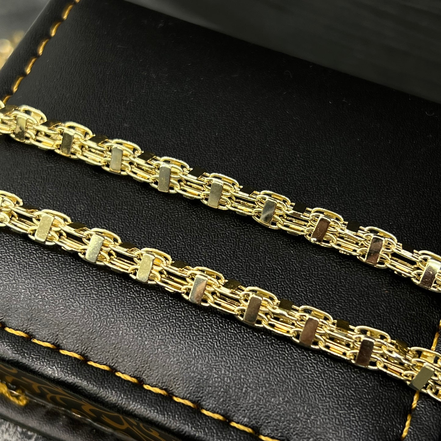 14 karaat gouden ketting magnum schakel