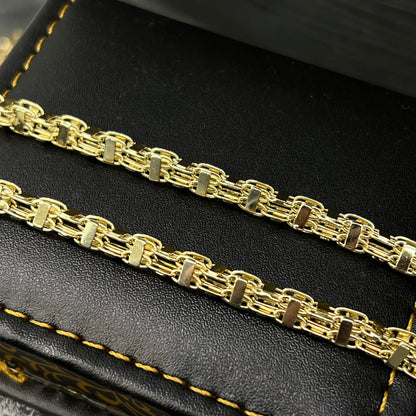 14 karaat gouden ketting magnum schakel