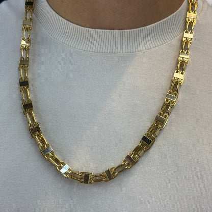 Prachtige 18 karaats gouden Magnum ketting refurbushed