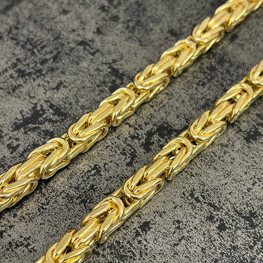 14 karaat gouden koningsketting heren