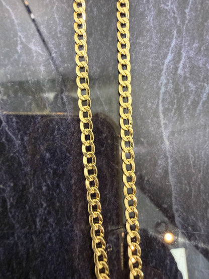 Prachtige 14 karaats gouden CUBAN ketting 50 cm 3.4 mm